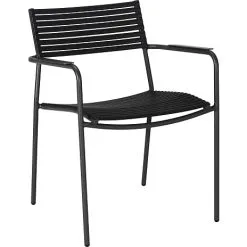 Mood Air Havestol Med Alu Armlæn - Antracit