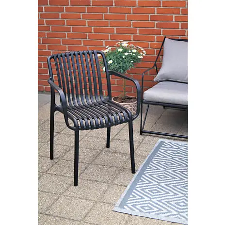 Andre Mærker Messina Havestol - Sort - Billede 11