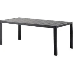 Andre Mærker Carlton Havebord 205 Cm Firkantet - Sort