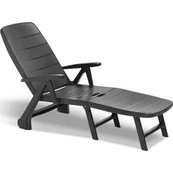 Keter Andria Solseng 190 Cm - Mørkegrå