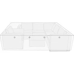 Andre Mærker Premium Melbourne Overtræk Til Sofasæt - Flint Grå