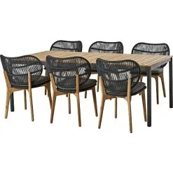 Andre Mærker Mood Classic Havebord Med 6 Vejle Havestole