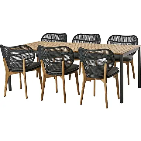 Andre Mærker Mood Classic Havebord Med 6 Vejle Havestole