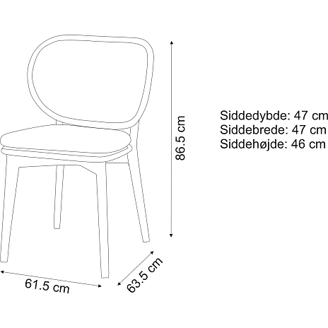 Andre Mærker Mood Classic Havebord Med 6 Vejle Havestole - Billede 2