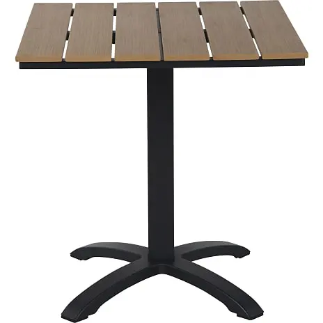 Andre Mærker Carlton Cafébord Med 2 Carlton Stole - Teaklook - Billede 5