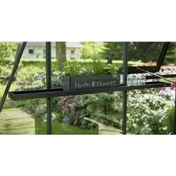 Juliana Drivhushylde Integreret 2 Sektioner - Sort