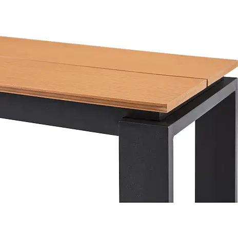 Andre Mærker Melville Havebænk 180 X 36 Cm - Sort/teaklook - Billede 4