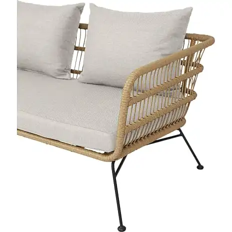 Envy Bergheim 2-pers. Loungesofa M/lysegrå Hynde - Billede 2