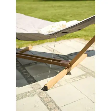 Andre Mærker Palermo Hængekøje - Teak/lys Grå - Billede 6