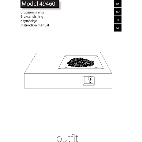 Andre Mærker Pizzo Havebord Med Gasvarmer - Billede 4