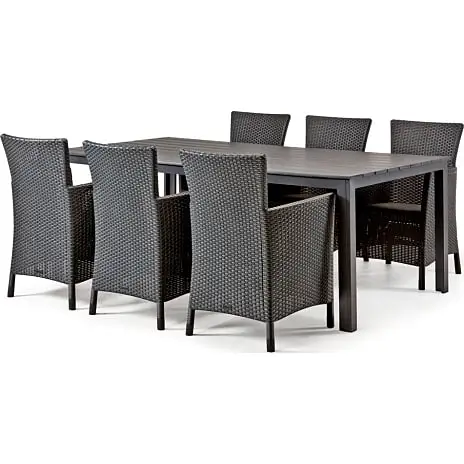 Andre Mærker Carlton Havebord Med 6 Iowa Stole