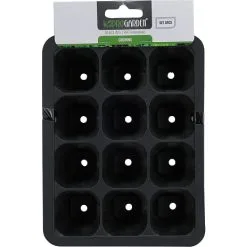 Andre Mærker Såbakke - 3 X 12 Potter - Plast