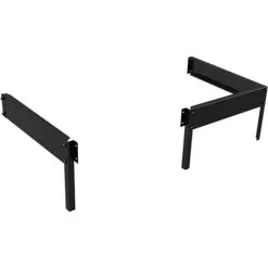 Halls Qube Lean-to 24 Fundament - Sort