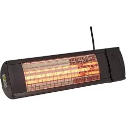 HEAT1 Eco High-line 1500W Terrassevarmer - Sort