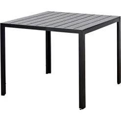 Andre Mærker Carlton Havebord 90x90 Cm - Sort