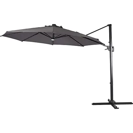 Andre Mærker Panama Hængeparasol Ø350 Cm, Uden Fod - Sort - Billede 6