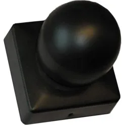 HORTUS Stolpehat Med Kugle - Sort