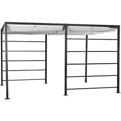 Andre Mærker Java Pergola Stel Inkl. Lysegråt Cover