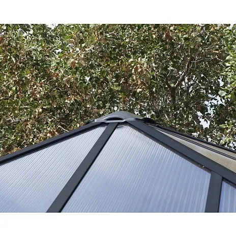 Canopia By Palram Palram - Canopia Ledro 3600 Lukket Havepavillon - Antracitgrå - Billede 3