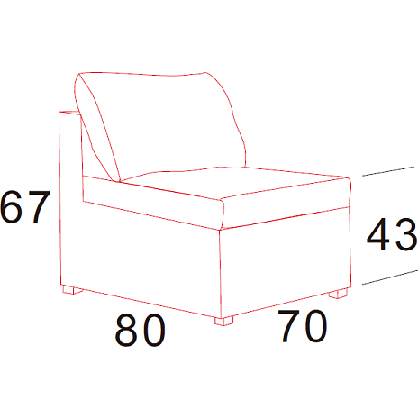 Andre Mærker Modesto Loungesæt - Natur - Billede 6