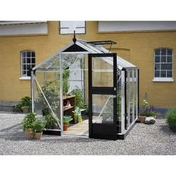 Juliana Compact Drivhus - Aluminium