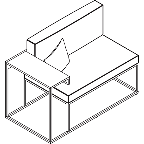 Andre Mærker Gentofte Balkonsæt - Billede 2