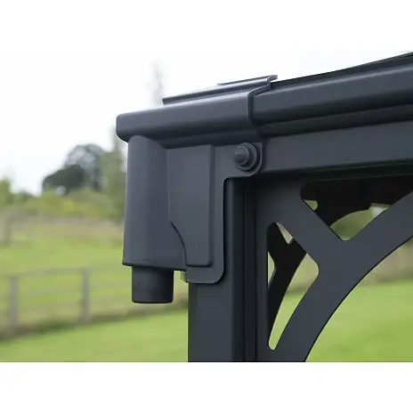 Canopia By Palram Palram - Canopia Palermo Pavillon 3600 - Antracitgrå - Billede 5