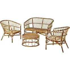 Andre Mærker Harvey Loungesæt - Rattan