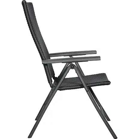Andre Mærker Santorini 5-positions Havestol - Sort - Billede 4