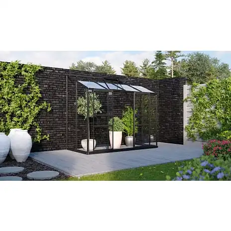 Vitavia Ida 3300 Vægdrivhus - Sort