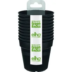 Elho Green Basics Vækstpotte Startssæt - Sort