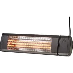 HEAT1 Eco High-line 2000W Terrassevarmer - Titanium