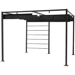 Andre Mærker Bali Pergola - Antracit Ramme Med Sort Cover