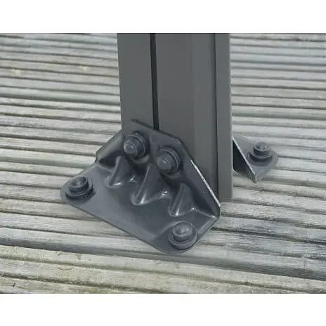 Canopia By Palram Palram - Canopia Martinique Havepavillon 5000 - Antracitgrå - Billede 4