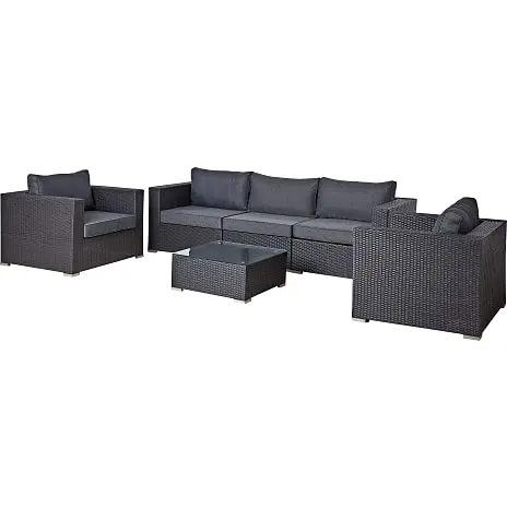 Andre Mærker Napoli Loungestol - Sort - Billede 2