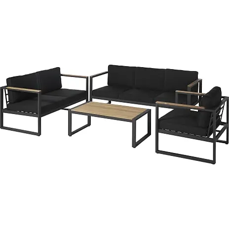 Andre Mærker Tavira Loungesæt - 3+2-pers. Sofa, 1 Stol Og Bord