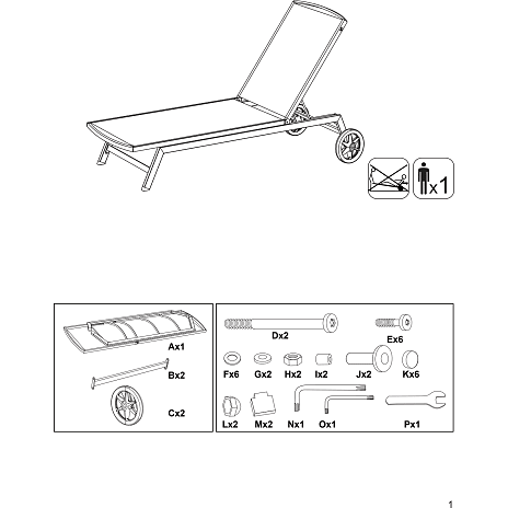 Andre Mærker Pau Solseng Med Hjul - Sort - Billede 9