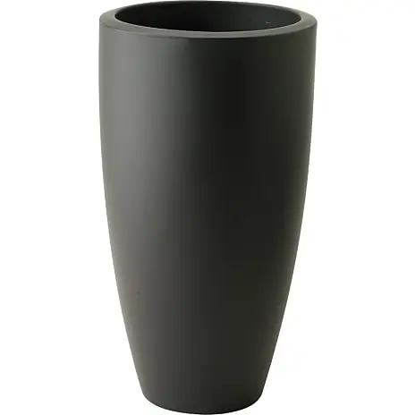 Elho Pure Soft Rund Høj Krukke - Antracit