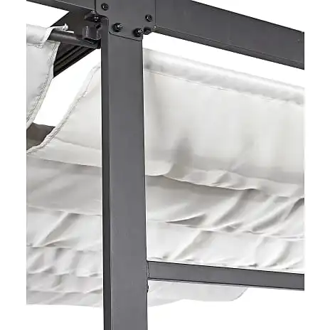 Andre Mærker Java Pergola Stel Inkl. Lysegråt Cover - Billede 2