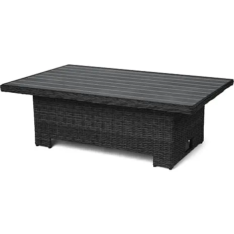 Vila Tjørn Havebord Med Hæve/sænkefunktion 134 Cm - Sort - Billede 7