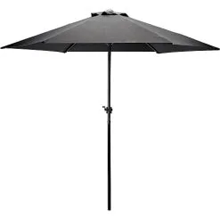 Andre Mærker Oakland Parasol Ø:250 Cm Med Krank