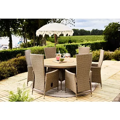 Andre Mærker Serena Havebord - Natur/teak Look - Billede 3