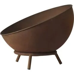 Andre Mærker Tapana Bålfad - Rustet Stål