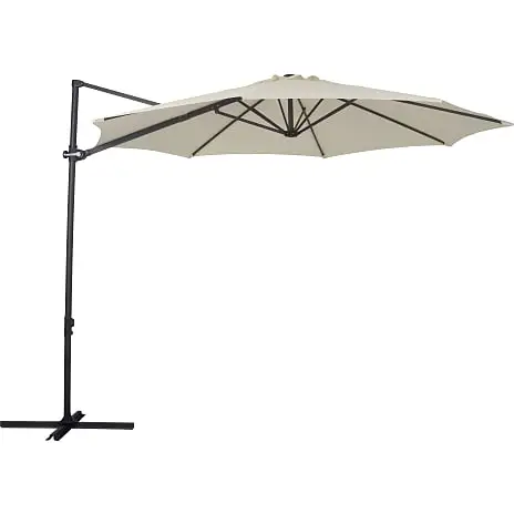 Andre Mærker Pompano Hængeparasol Ø:300 Cm, Uden Fod - Hvid