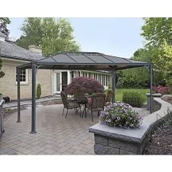 Canopia By Palram Palram - Canopia Martinique 3600 Pavillon - Antracitgrå