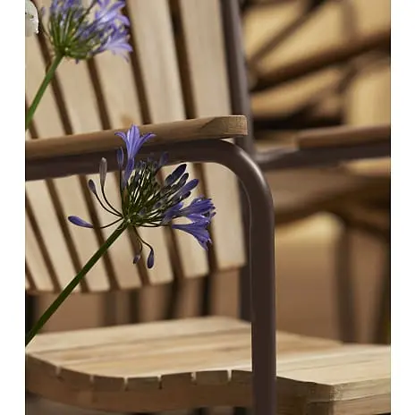 Kerteminde Teak Havestol - Mocca Stel - Billede 5