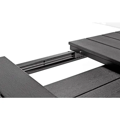 Andre Mærker Lakewood Havemøbelsæt Med 6 Santorini Stole - Sort - Billede 7