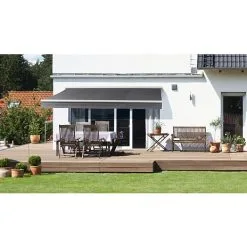 Andre Mærker Rivoli Markise L: 3,5 X D: 3 Meter - Hvid/grå