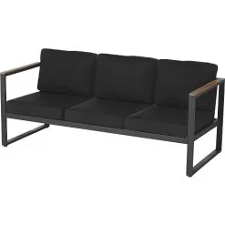 Andre Mærker Tavira 3 Pers. Loungesofa - Antracit