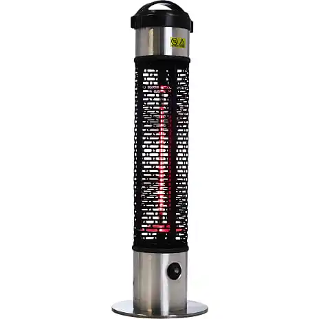 Hortus Terrassevarmer Under Bord 1200W - Sølv